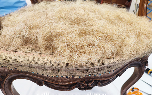 mise en crin animal chaise rénovation mise en crin animal chaise rénovation